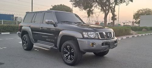 Nissan Patrol Super Safari SUPER SAFARI FREE SERVICE 40K KM + 5 YEAR WARRANTY AL ROSTMANI UNLIMIT KM +DOMNSONS -KING JUMP + PPF