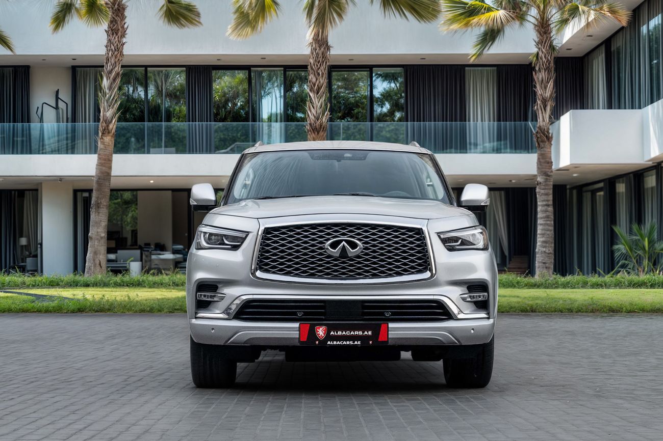 إنفينيتي QX80 QX80 | 2,644 P.M | 0% Downpayment | Low KM | Warranty | Agency History!