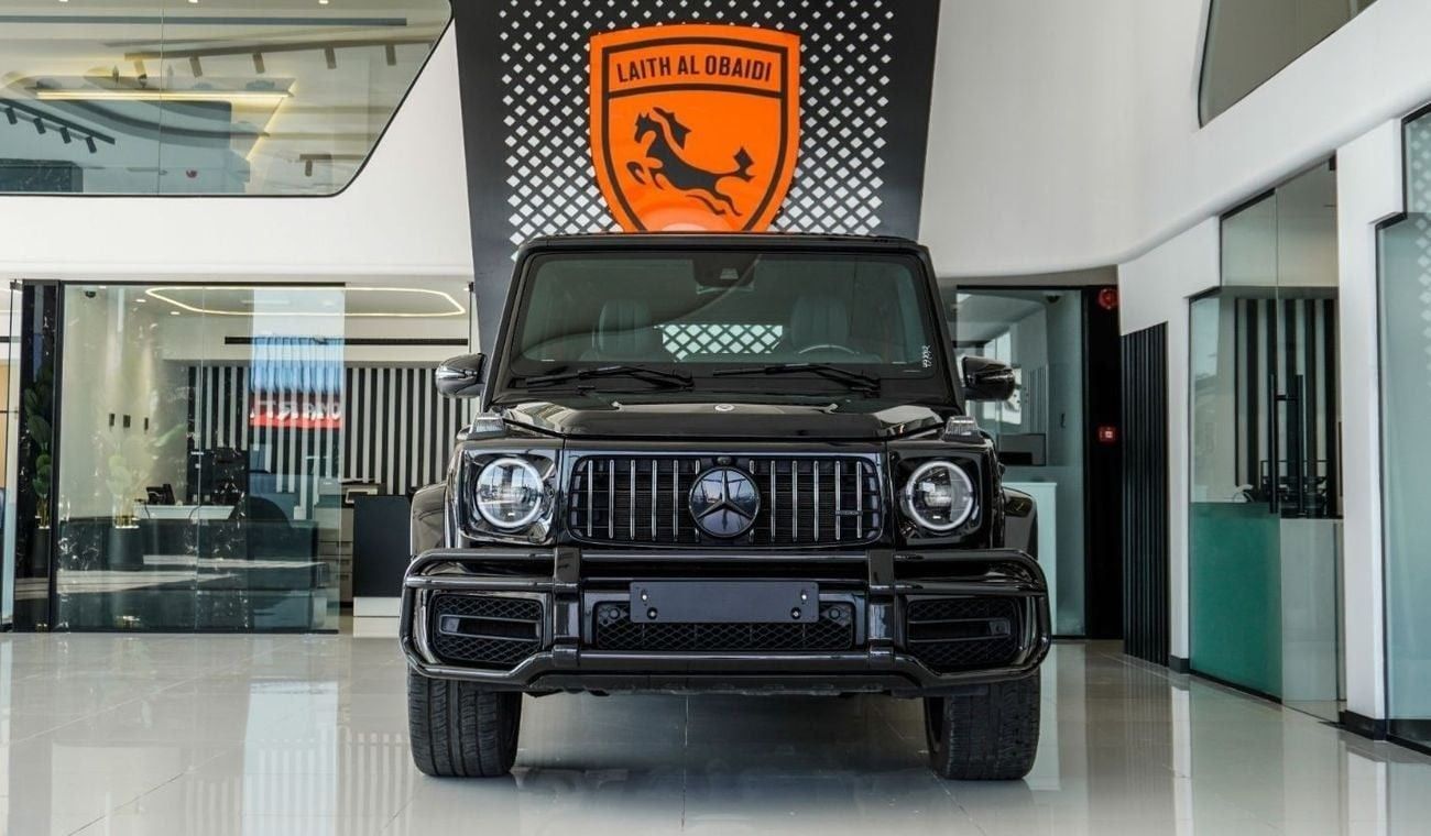 مرسيدس بنز G 63 AMG Mercedes G63 | Double Night Black | Carbon Fiber | Fully Loaded | Rear Entertainment Screens | 2024