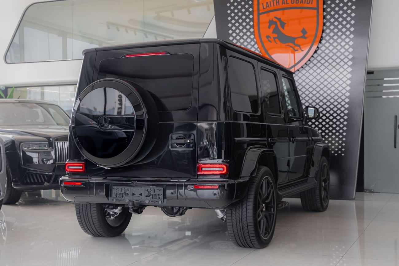 Mercedes-Benz G 63 AMG Double Night Pack | Fully Loaded | European Specs | Gargash Auto Warranty PERFOMANCE PACKAGE | 2026