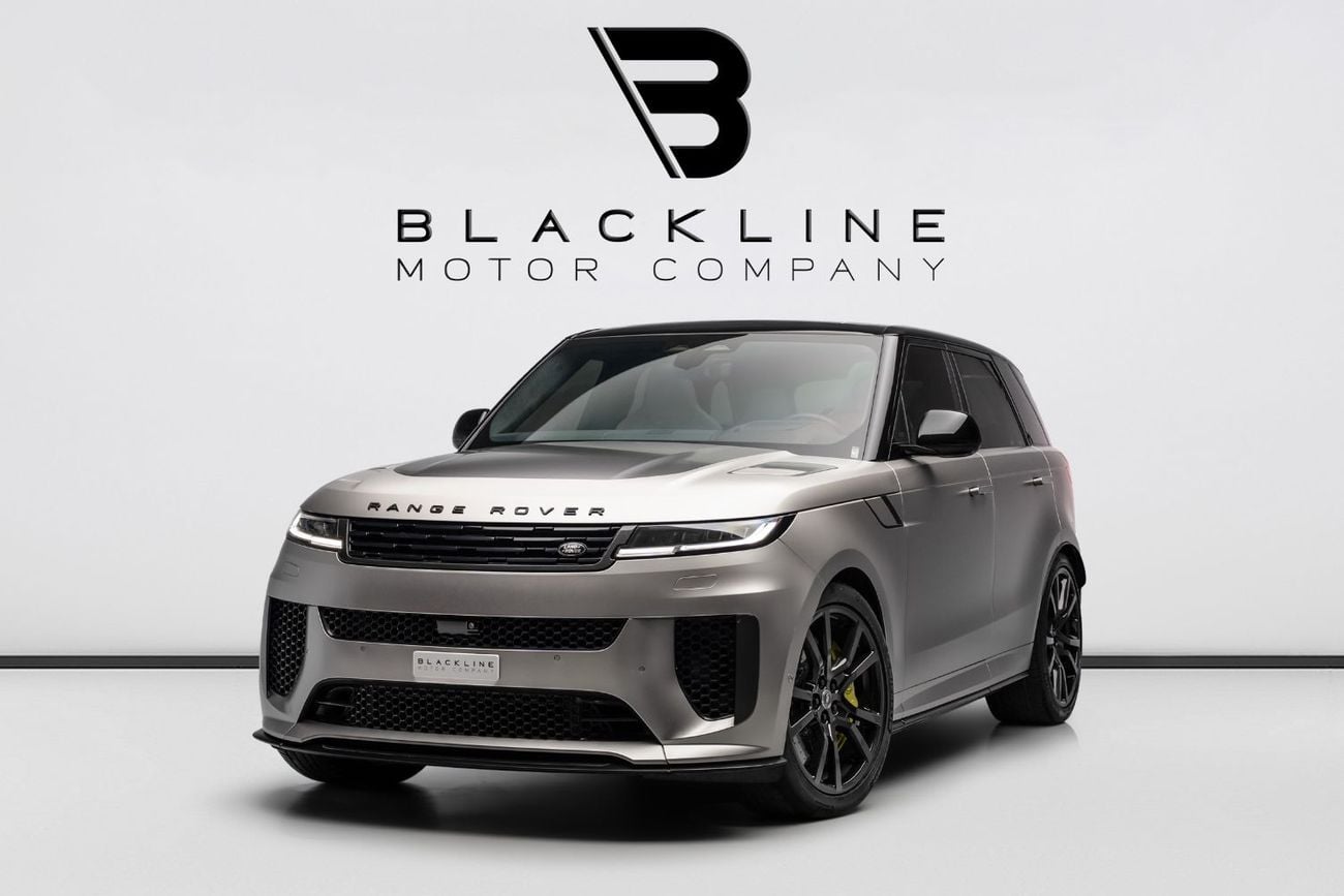 Land Rover Range Rover Sport SV EDITION ONE BUY NOW, PAY 2027 | THE BLACKLINE STANDARD | Al Tayer Warranty + Service Contract, Full Carbon, GCC
