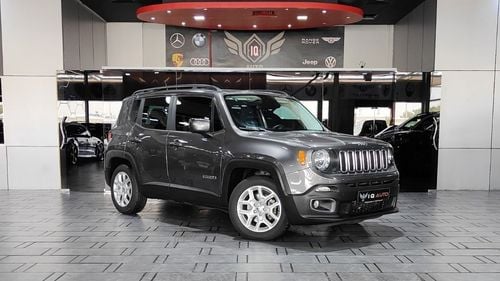 Jeep Renegade Longitude 2.4L AED 850 P.M | 2017 JEEP RENEGADE | PANORAMIC ROOF | UNDER WARRANTY | GCC |