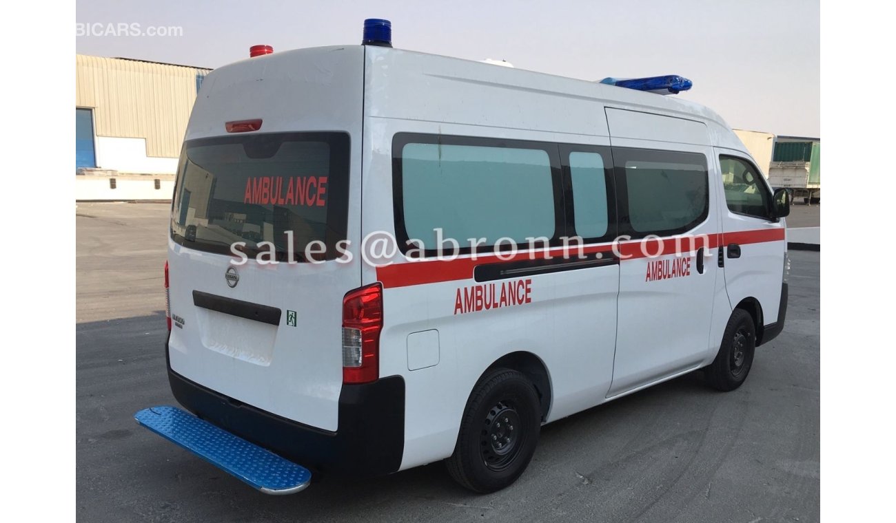 Nissan Urvan Panel Van High Roof NISAN URVAN AMBULANCE