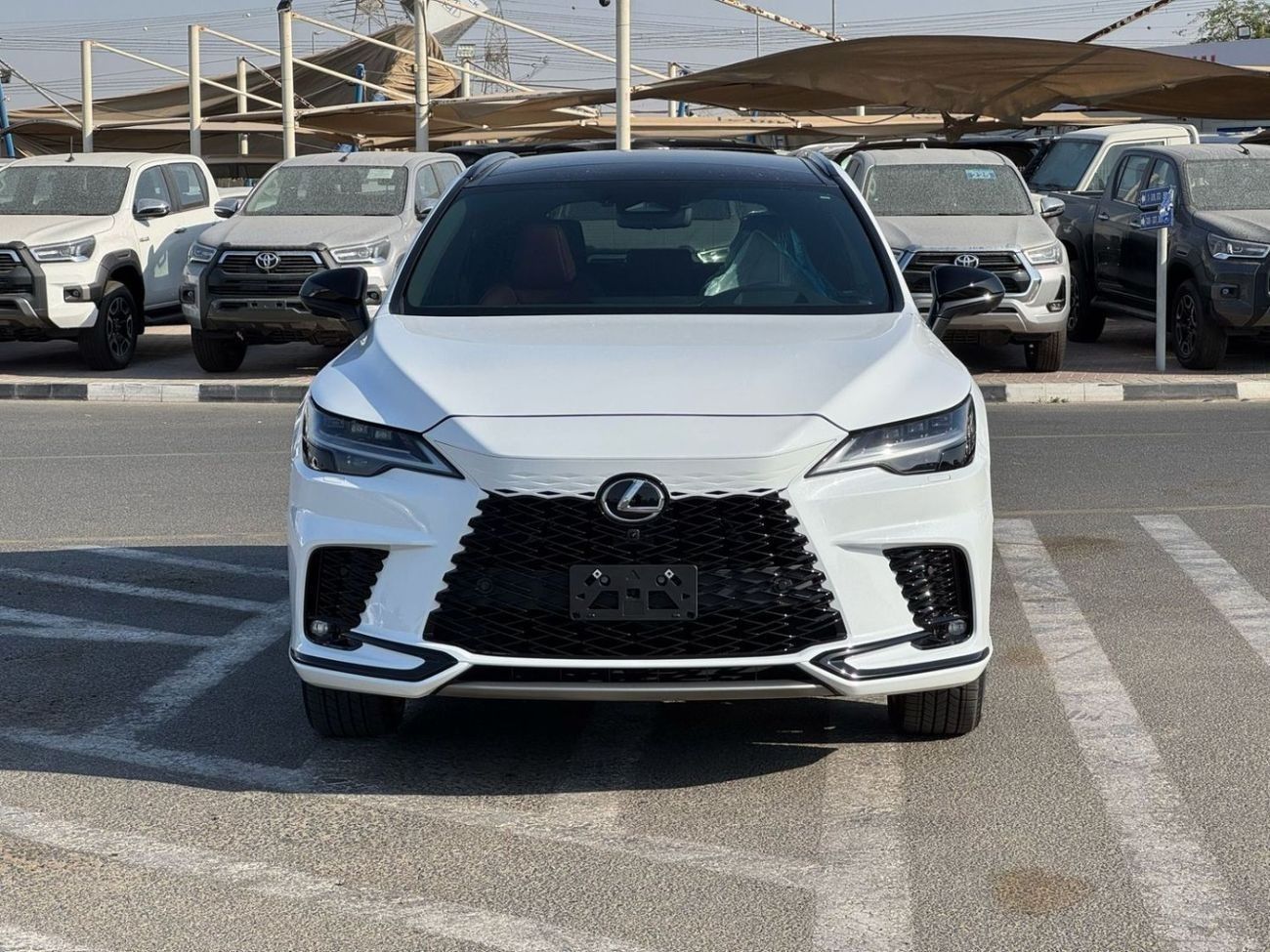 لكزس RX 500h 2025 Lexus RX 500H 2.4L Turbo in-line Hybrid F sport 3