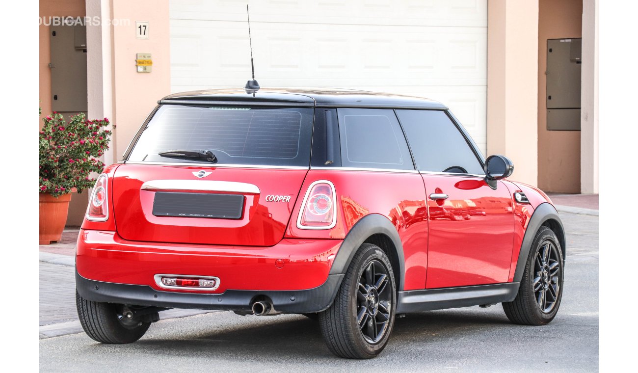 Mini Cooper Under Warranty with Zero downpayment