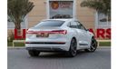 Audi etron 95 kWh Quattro Audi E-Tron 55Quattro S-line Sportback 2020 GCC under Agency Warranty with Flexible D