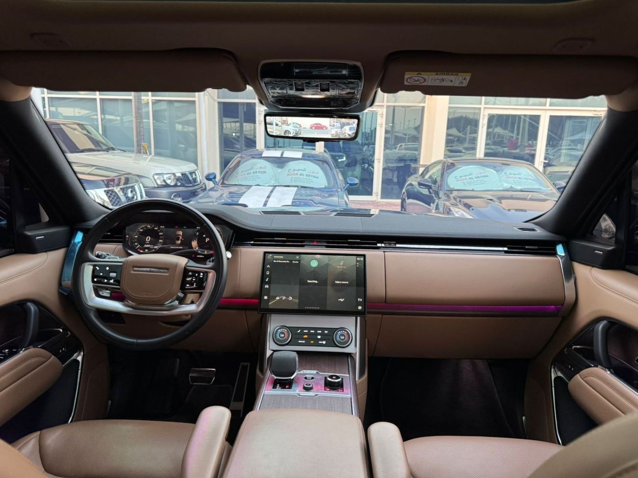 لاند روفر رينج روفر لاند روفر رنج روفر فوج p400 خليجي 2023 ٦ سليندر صبغ وكاله تشييكات وكاله تحت الضمان بحاله ممتازه