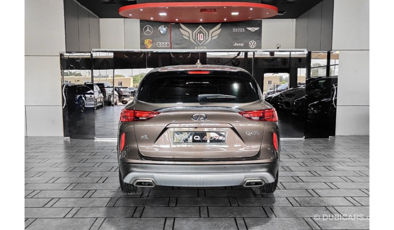 Infiniti QX50 Luxe AED 1,300 P.M | 2019 INFINITI QX50 2.0 L | GCC | FULL OPTION |  UNDER WARRANTY