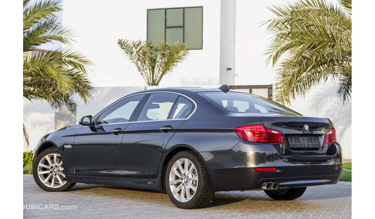 BMW 520i | 1,449 P.M | 0% Downpayment | Full Option | Pro Nav