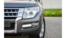 Mitsubishi Pajero - 2 Years Warranty! - AED 1,058 PER MONTH - 0% DP