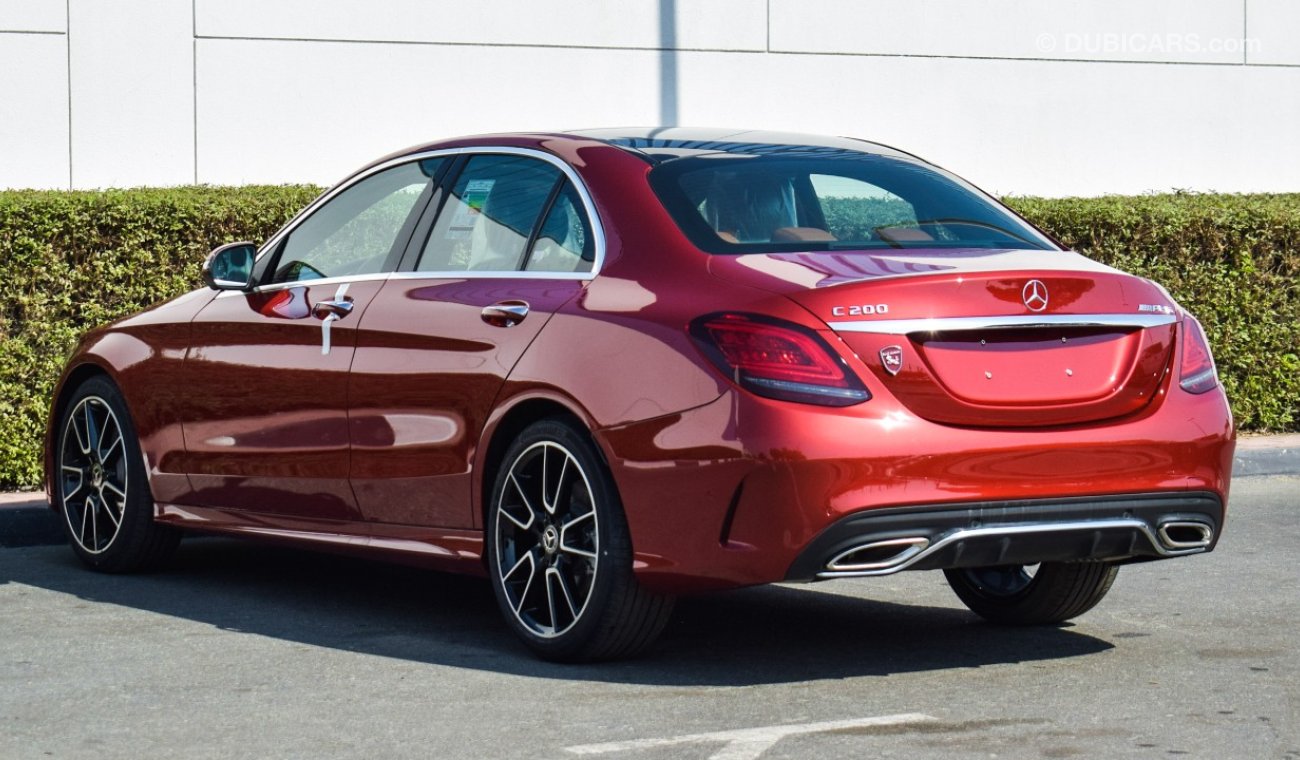 مرسيدس بنز C 200 (عرض جديد ) محرك 2.0لتر ميرسيدس سي 200 اي ام جي فل اوبشن م خليجي مع ضمان دولي 2 سنه
