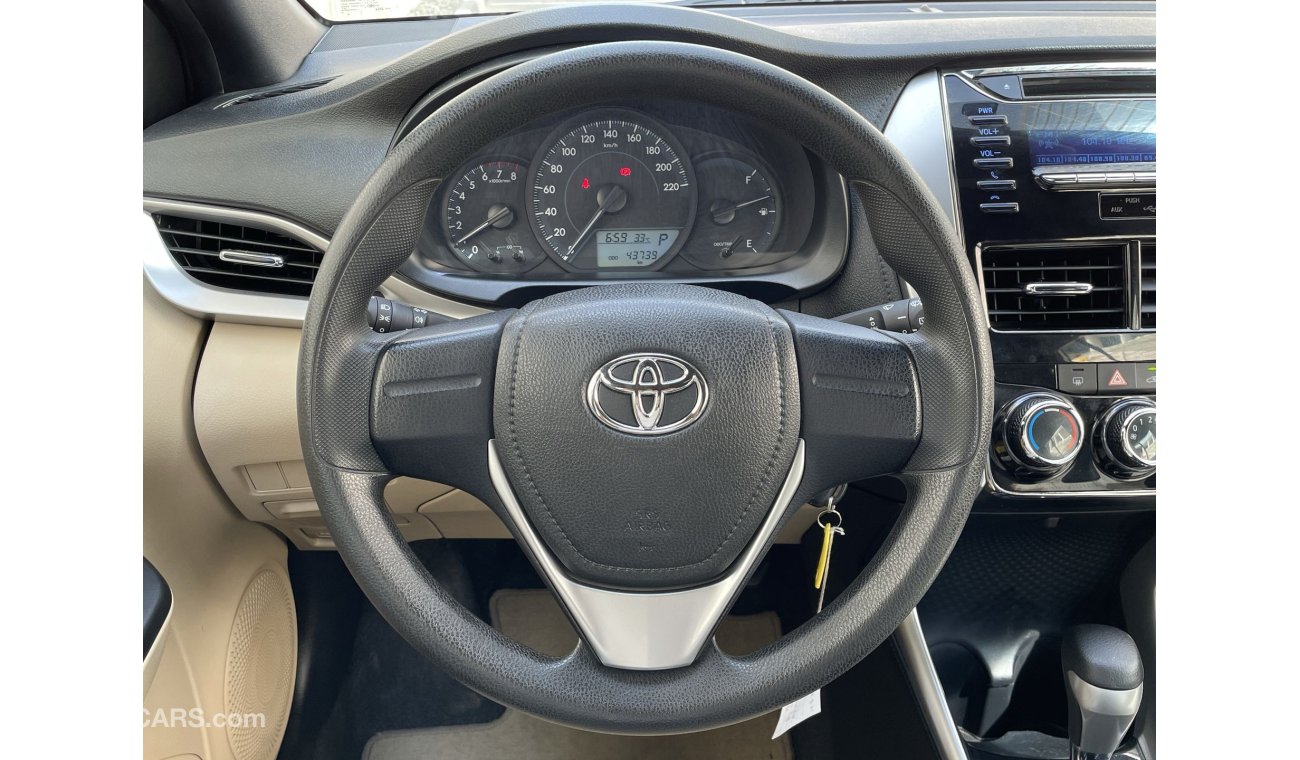 Toyota Yaris 1.3L | SE|  GCC | EXCELLENT CONDITION | FREE 2 YEAR WARRANTY | FREE REGISTRATION | 1 YEAR FREE INSUR