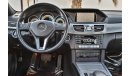 Mercedes-Benz E300 V6 | 1,449 Per Month | 0% Downpayment | Full Option | Exceptional Condition