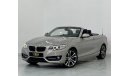BMW 220i 2017 BMW 220i Sport Convertible, Full BMW Service History, Warranty, Low Kms, GCC