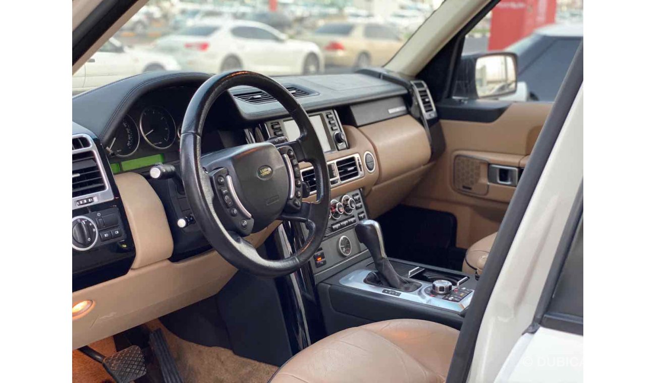 Land Rover Range Rover HSE رانج فوج 2008 خليجي في حالة الوكالة سرفس كامل ملكية 9 اشهر