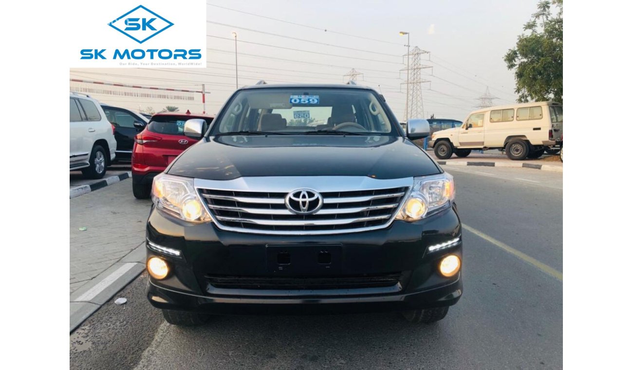 Toyota Fortuner SRS-LOW MILAGE-CLEAN INTERIOR-GCC RTA PASSED-LOT-634