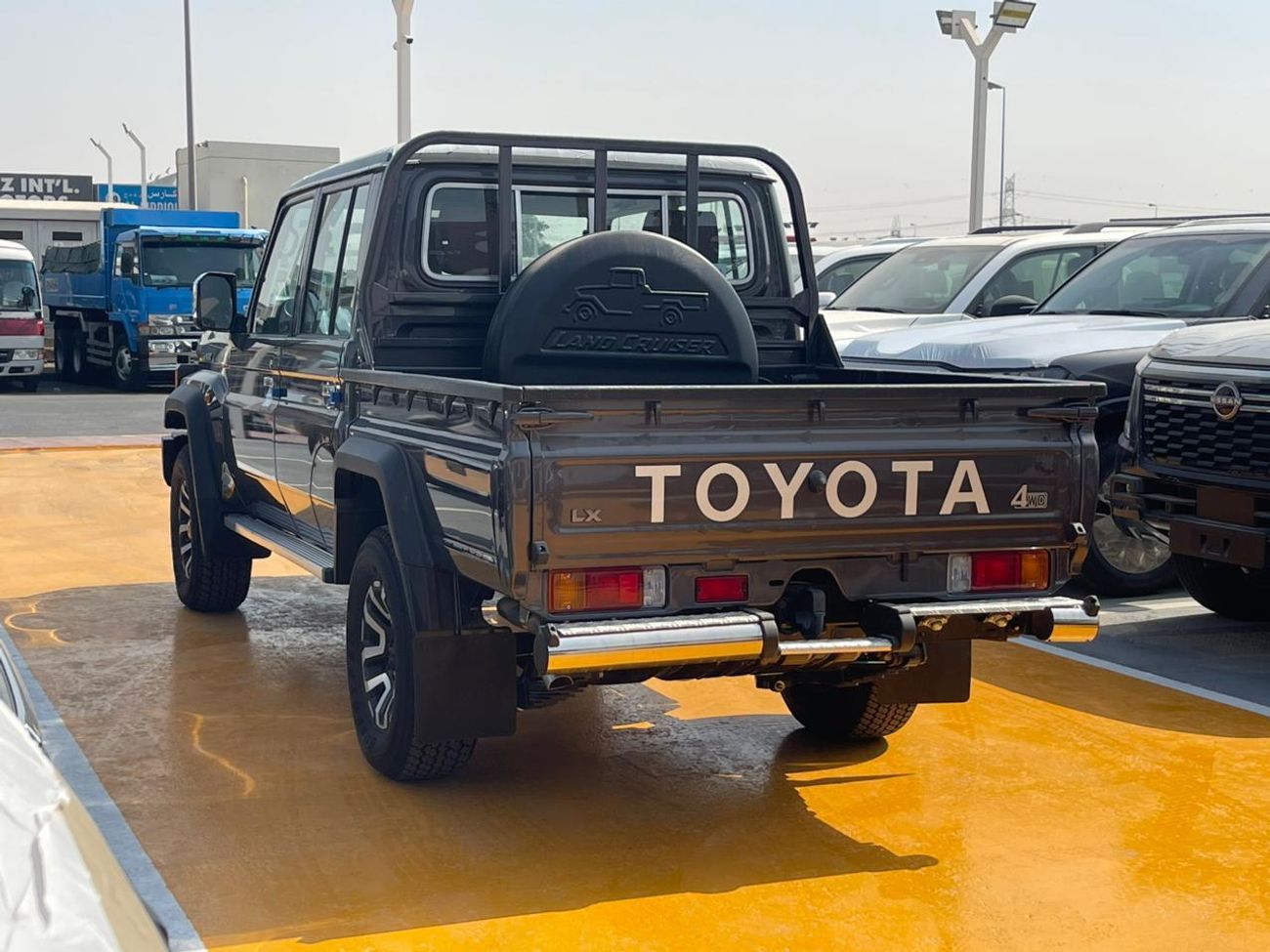 تويوتا لاند كروزر بيك آب Toyota LC DC AT Diesel 2025 2.8L Full GREY