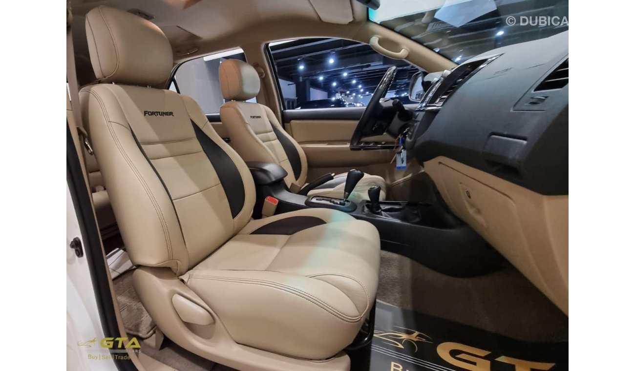 تويوتا فورتونر 2015 Toyota Fortuner 4.0 V6 TRD, Warranty, Service History, Low KMs, GCC