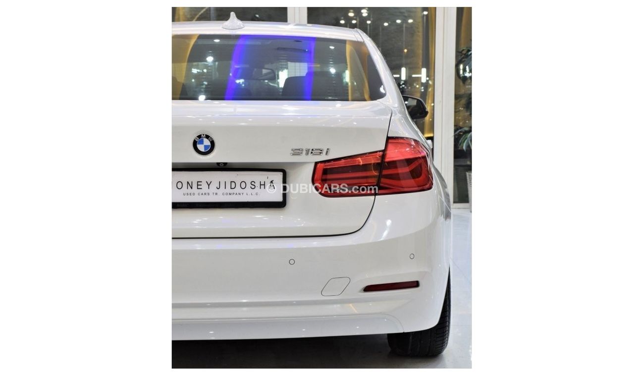 BMW 318i Executive FULL SERVICE HISTORY! BMW 318i ( 2018 Model! ) in White Color! GCC Specs
