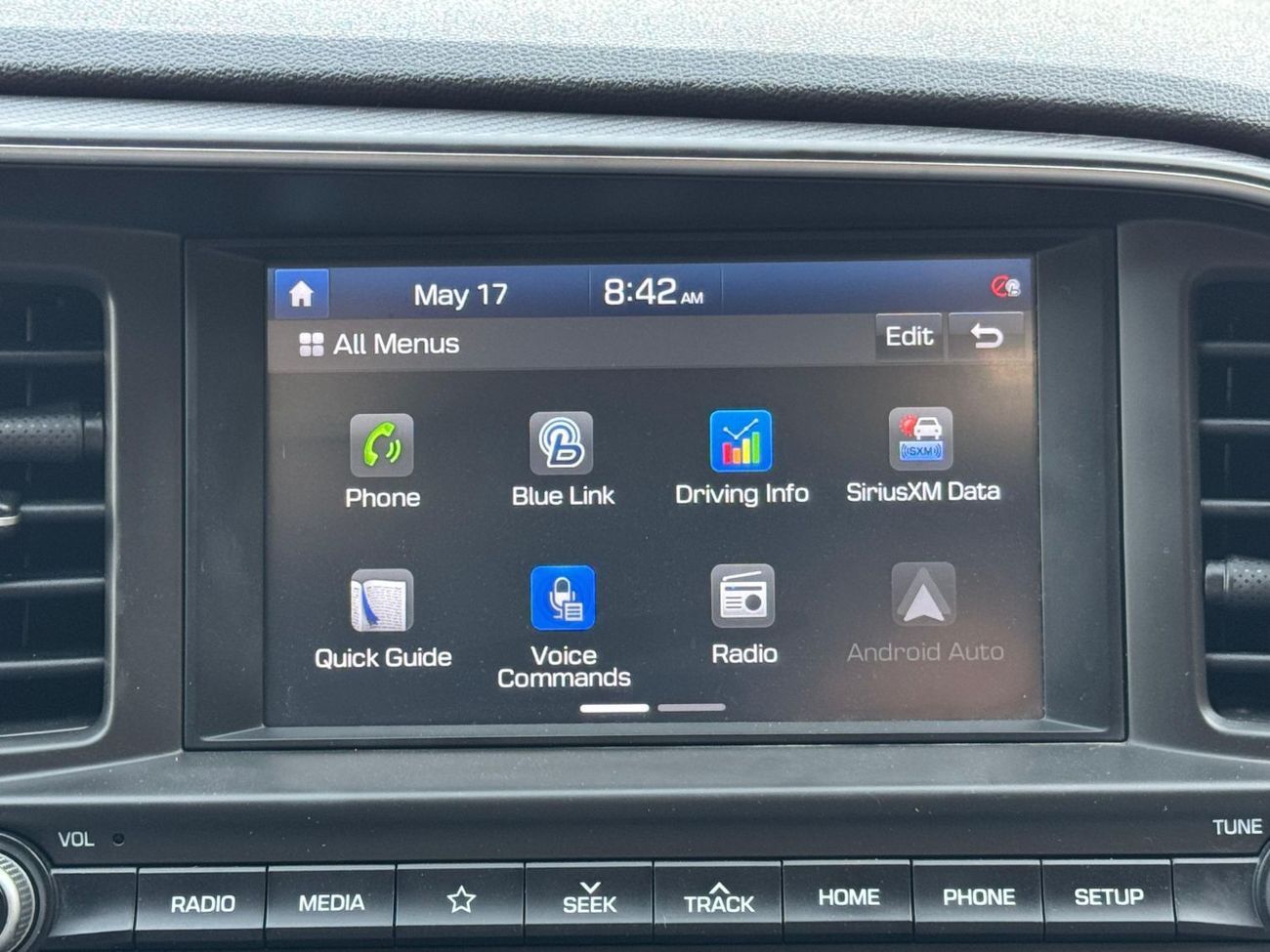 هيونداي إلانترا GLS 2.0L SEL / V4 2.0L / FULL OPTION / SUNROOF / RADAR / ROAD ASSIST / REMOTE START