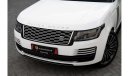 Land Rover Range Rover Autobiography Autobiography | 5,483 P.M  | 0% Downpayment | Full Agency History!