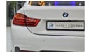 BMW 440i EXCELLENT DEAL for our BMW 440i M-Kit GranCoupe ( 2017 Model! ) in White Color! GCC Specs