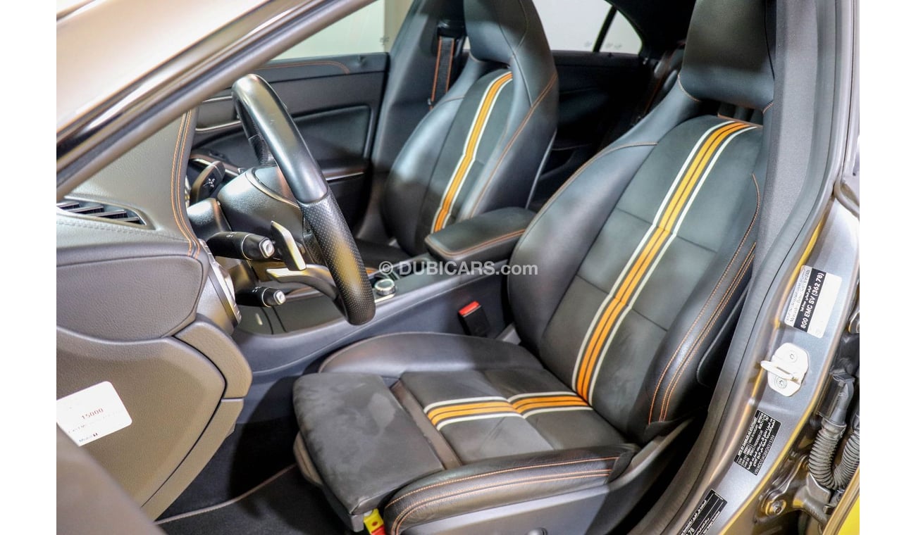 مرسيدس بنز CLA 250 Mercedes-Benz CLA 250 Orange Edition 2016 GCC under Warranty with Flexible Down-Payment.