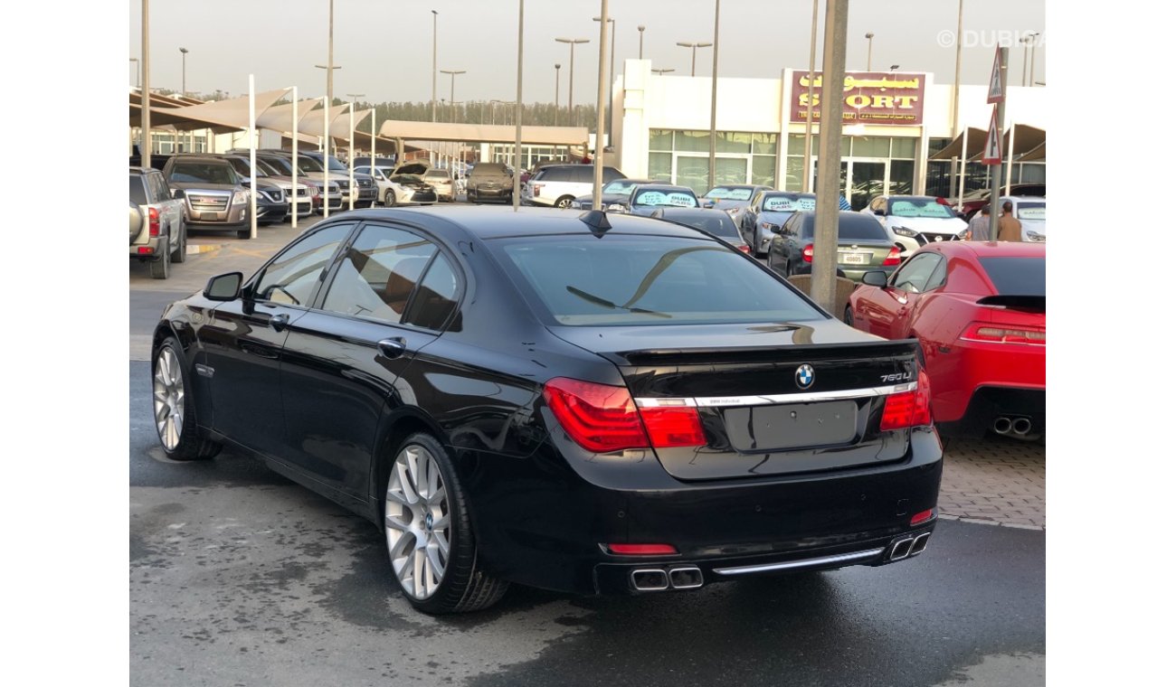 BMW 760Li Li 2012 GCC CAR prefect condition full option low mileage sun roof leather seats