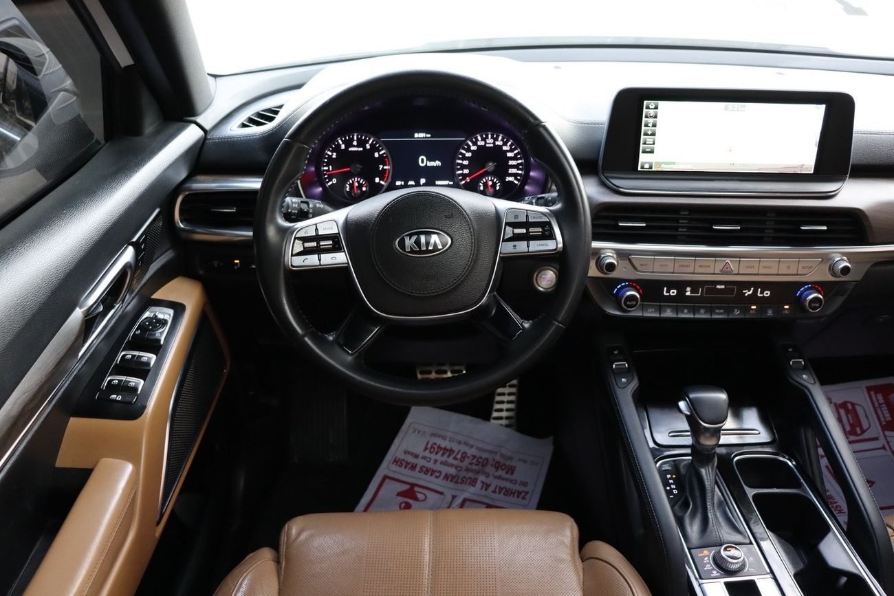 كيا تيلورايد 3.8L V6 KIA Telluride GT-Line / 2020/ GCC / Free Accident Original Paint