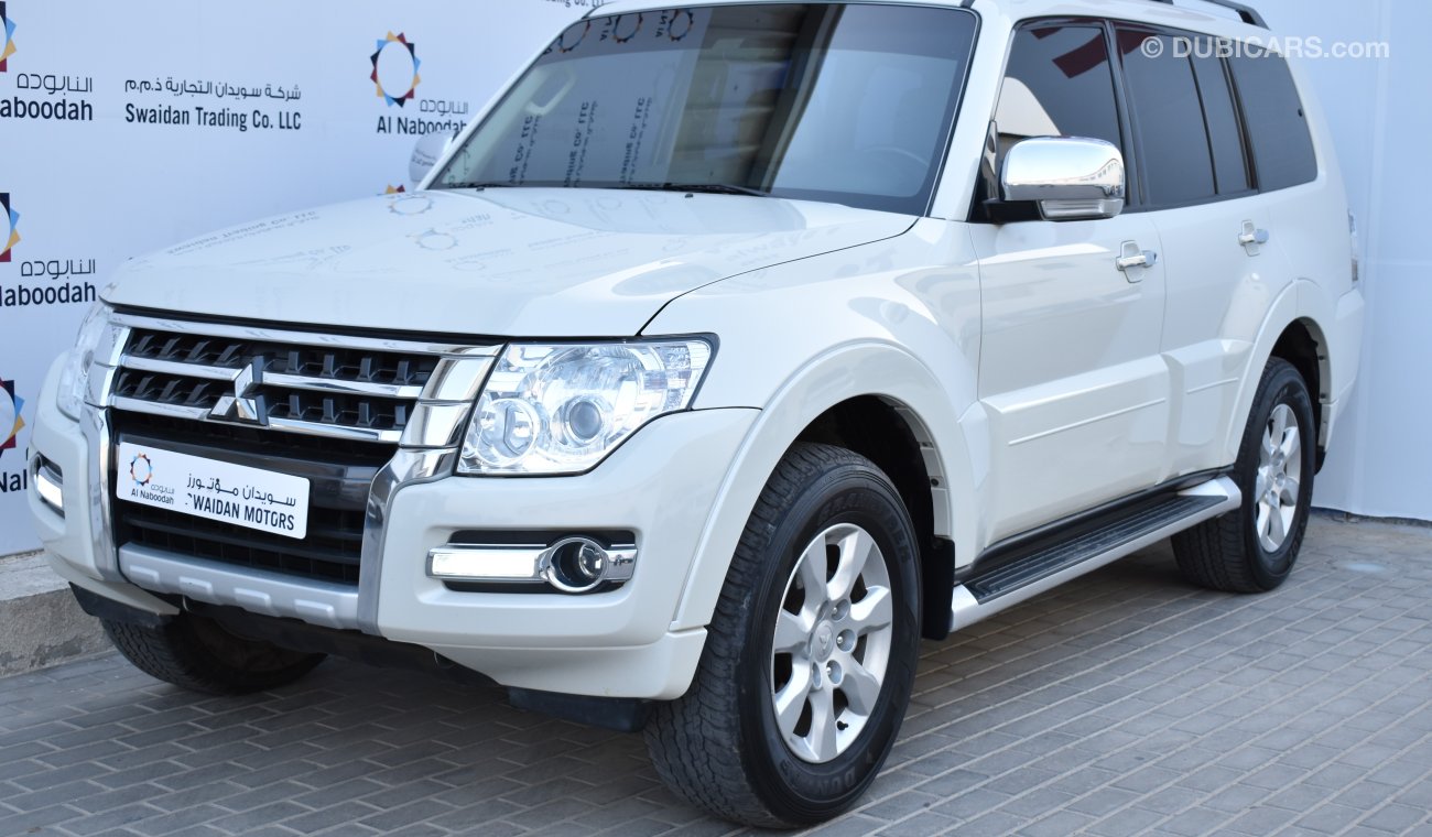 Mitsubishi Pajero 3.5L V6 MED 2016 GCC DEALER WARRANTY AND FREE REGISTRATION