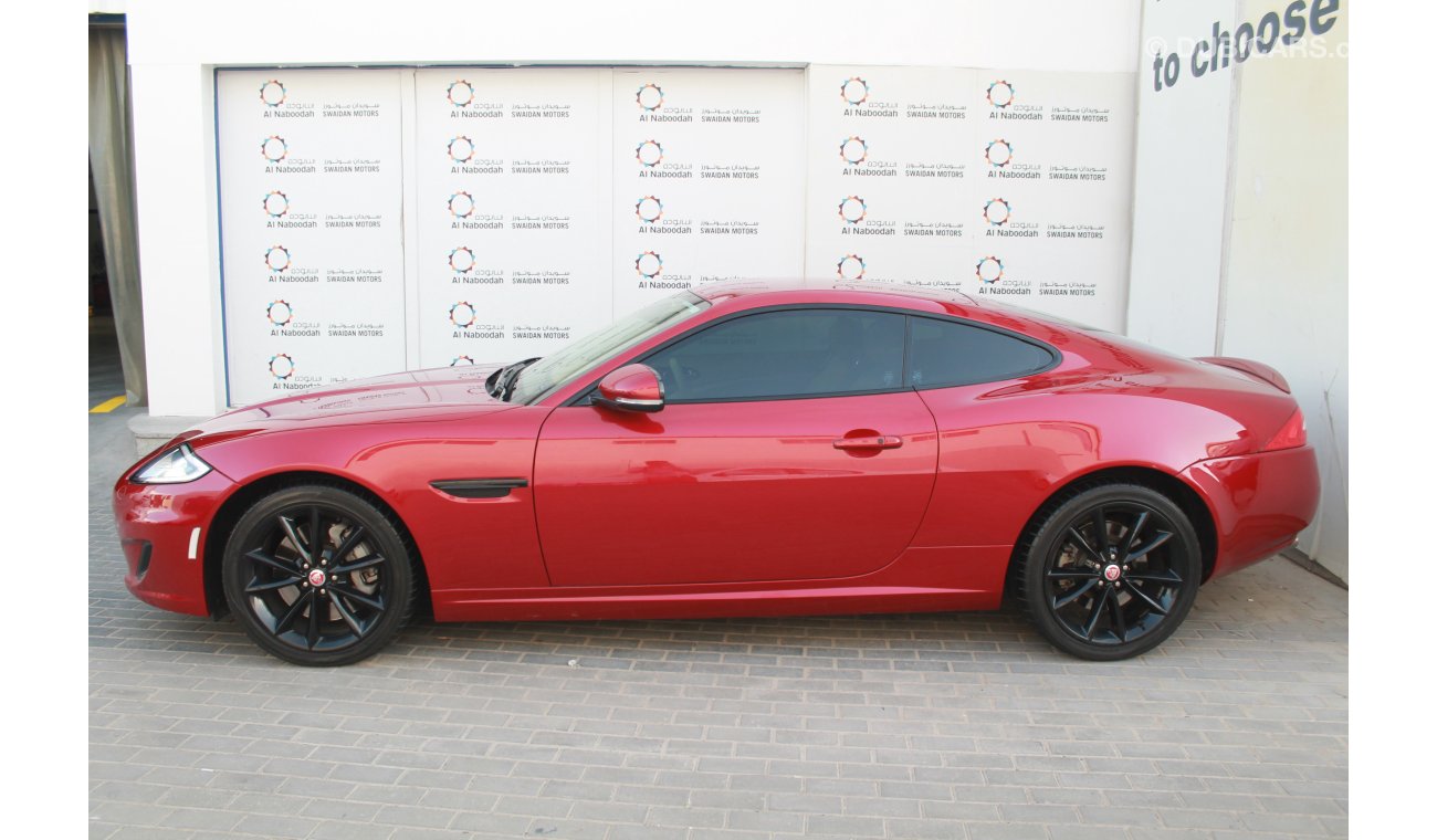 جاغوار XK COUPE 5.0L V8 2014 WITH FREE INSURANCE AND FREE 60000/3yrs SERVICE CONTRACT