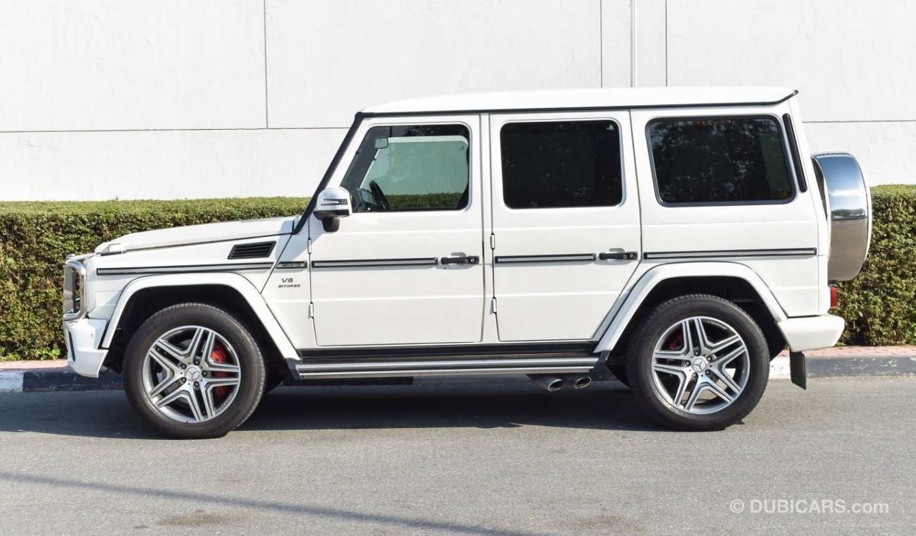 Mercedes-Benz G 63 AMG / GCC Specifications