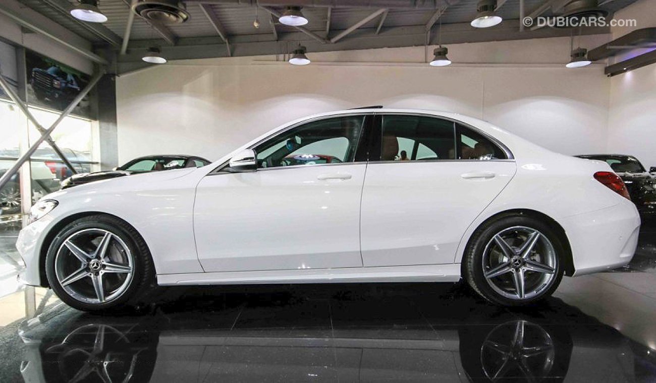 مرسيدس بنز C 250 2018, 2.0 V4-Turbo GCC, 0km with 2 Years Unlimited Mileage Warranty