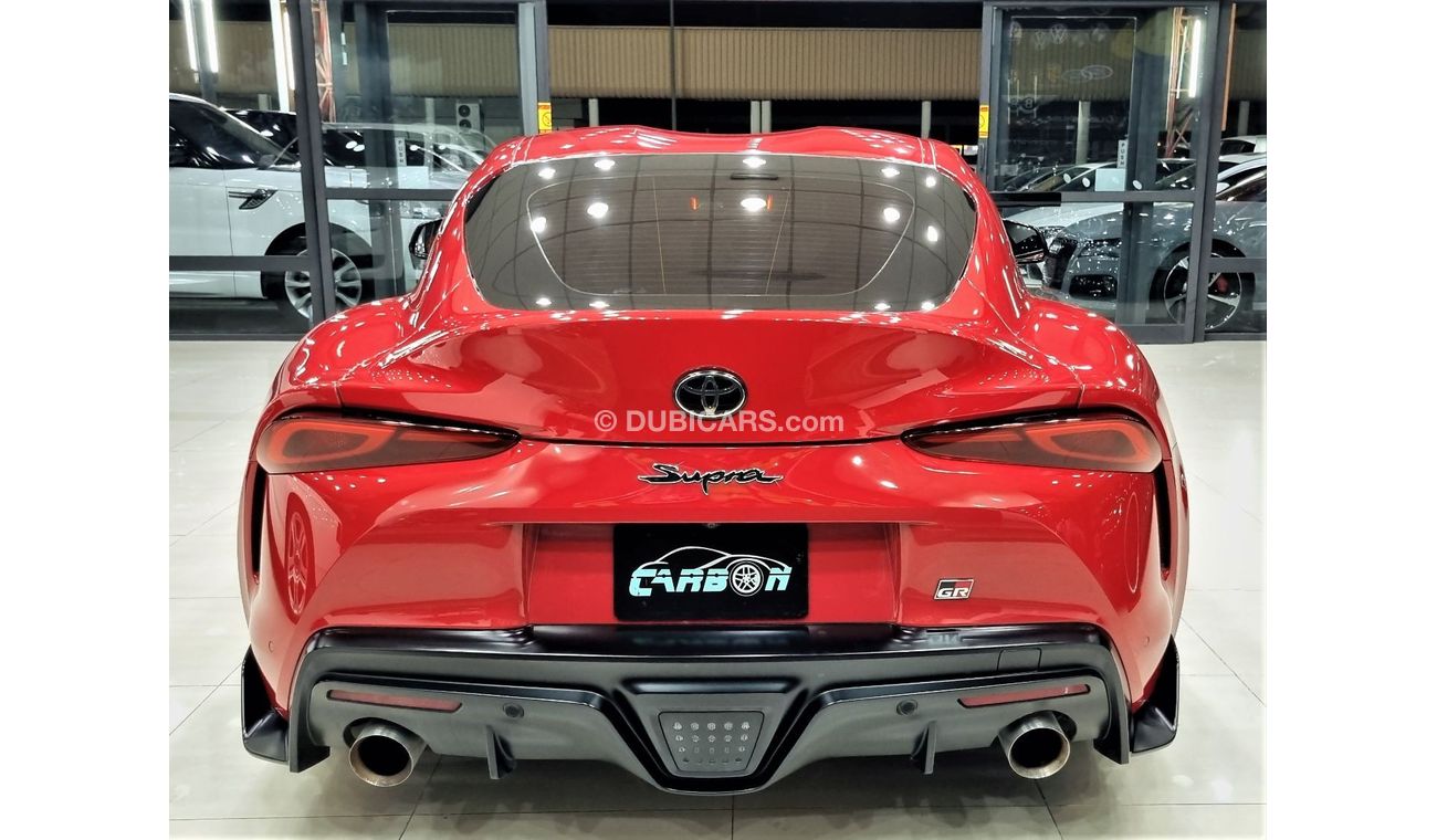 Toyota Supra GR TOYOTA SUPRA 2020 GCC LOW MILEAGE ONLY 29K KM IN IMMACULATE CONDITION FOR 179K AED