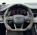 أودي RSQ8 ألياف الكربون 2021 Audi RS Q8 4.0 TFSI Quattro, MANSORY Kit, Warranty, Full Agency Service History, GCC Specs.