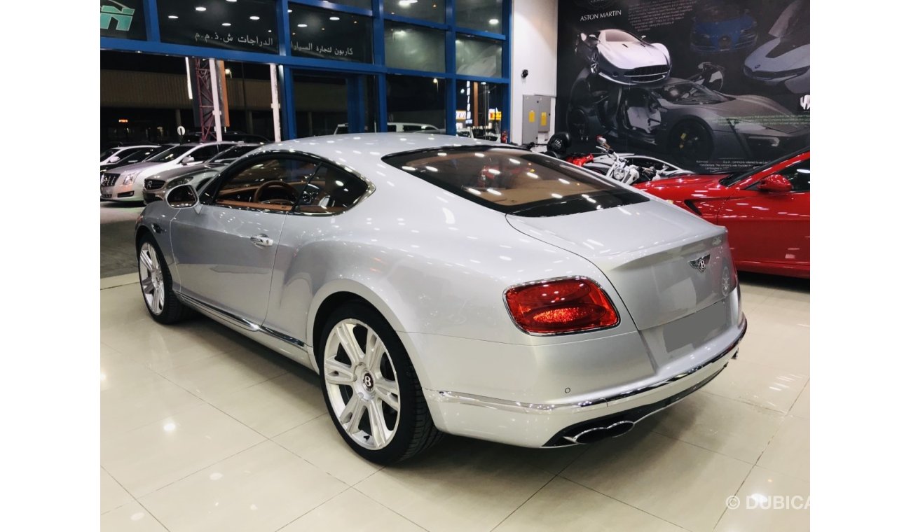 Bentley Continental GT V8 - 2016 - GCC - ONE YEAR WARRANTY