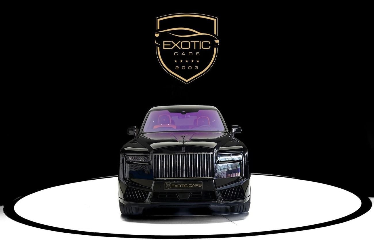 رولز رويس كولينان BLACK BADGE | DUALITY SEATS | CURTAINS