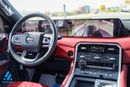 نيسان باترول LE Platinum | GCC | 3.5L V6 | AWD | Red Inter | 8-Seater SUV | Height Control | Export
