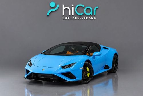 Lamborghini Huracan EVO SPYDER 18,207 P.M • 0% Downpayment • EVO Spyder • 1 Year Warranty