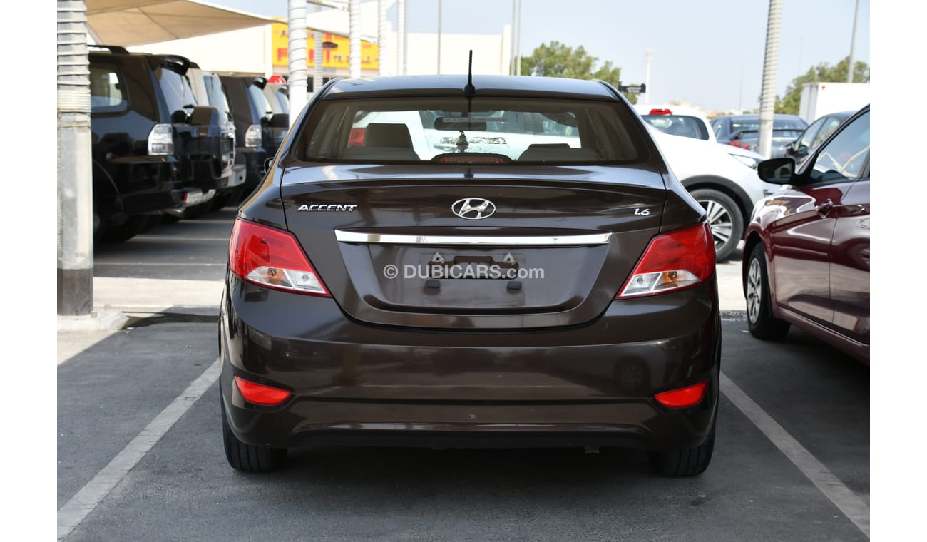 Hyundai Accent 2016 GCC  No Accident No Paint A perfect Condition