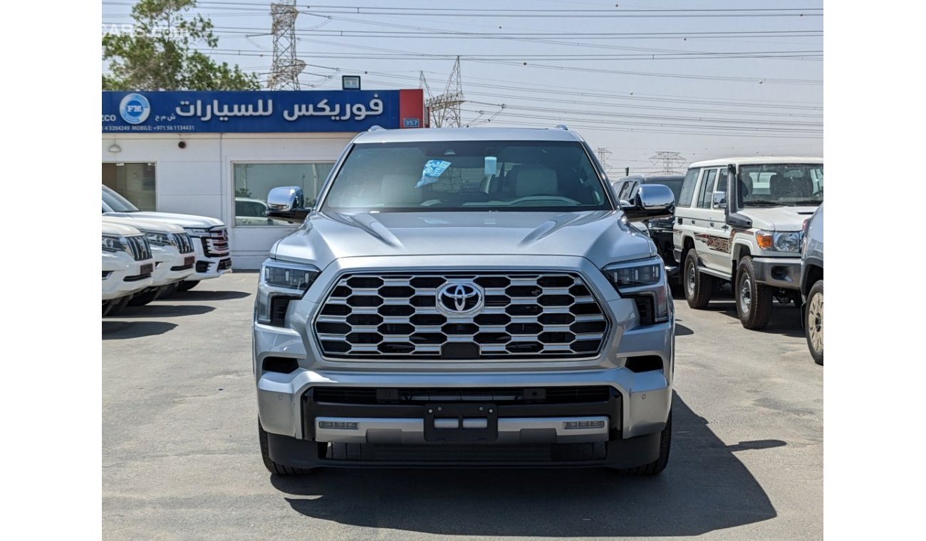 تويوتا سيكويا Capstone Hybrid V6 3.5L Turbo 4wd 7-seater Automatic