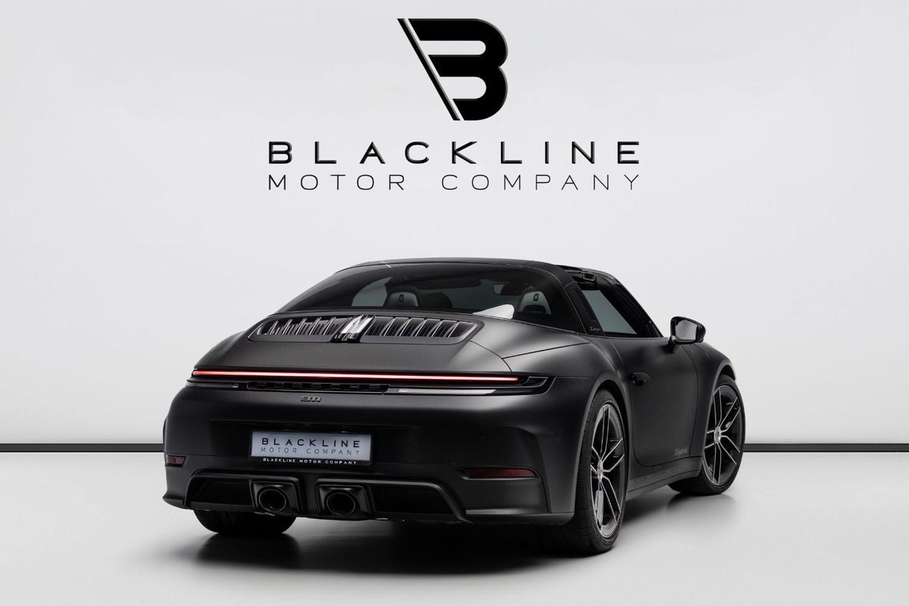 Porsche 911 TARGA 4GTS BUY NOW, PAY 2027 | THE BLACKLINE STANDARD | October 2028 Porsche Warranty, GCC