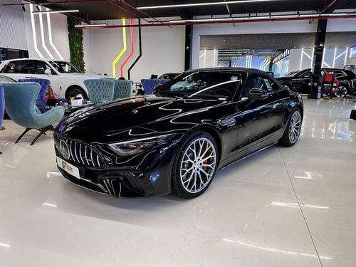 Mercedes-Benz SL 55 AMG Roadster 4Matic+ 2022 Mercedes‑AMG SL55 4MATIC+ - GCC - Dealer Service history available