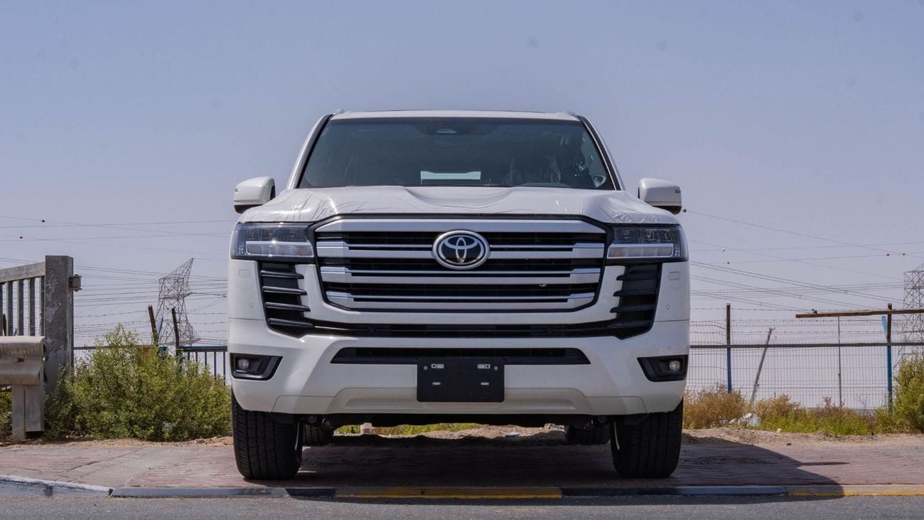 تويوتا لاند كروزر 2025 Toyota Land Cruiser 300 GXR 3.3L AT Diesel (White-Black)
