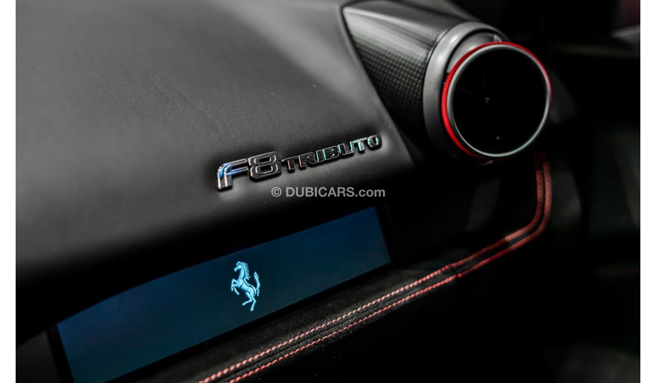 Ferrari F8 Tributo 2020 Ferrari F8 Tributo, 2025 Ferrari Warranty, 2027 Ferrari Service Contract, Very Low KMs, GCC