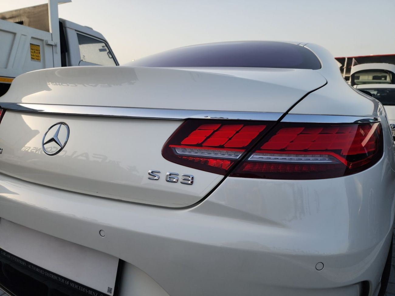 مرسيدس بنز S 500 كوبيه Mercedes AMG S500 Coupe Twin-Turbo 5.5-Liter V8, 4Matic AWD, Converted 2020 AMG S63