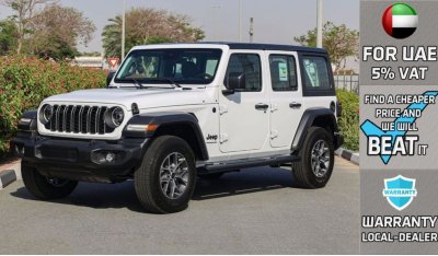 Jeep Wrangler Unlimited Sport Plus , 2024 GCC , 0Km , With 5 Yrs Warranty & 3 Yrs Service @Official Dealer