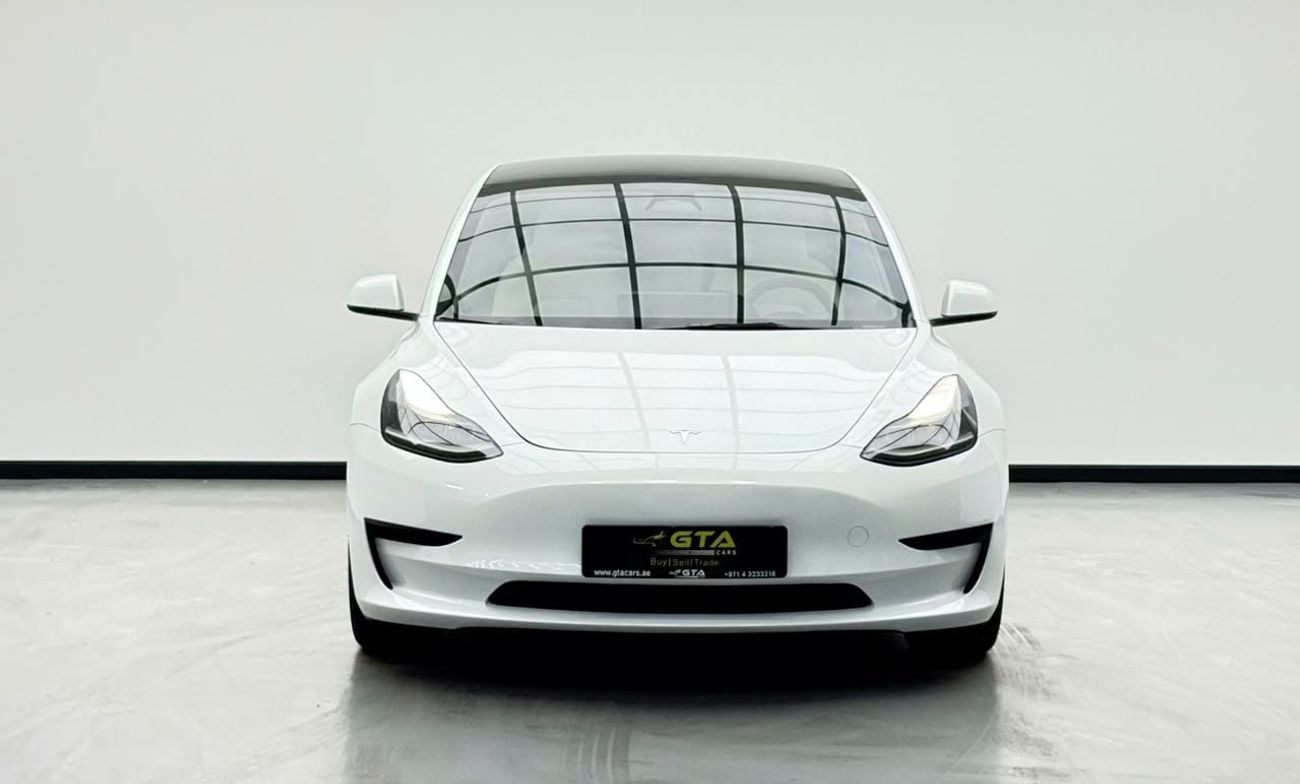 Tesla Model 3 STANDARD RANGE 2023 Tesla Model 3, 2030 Tesla Battery Warranty, Full Tesla Service History, Fully Loaded, GCC
