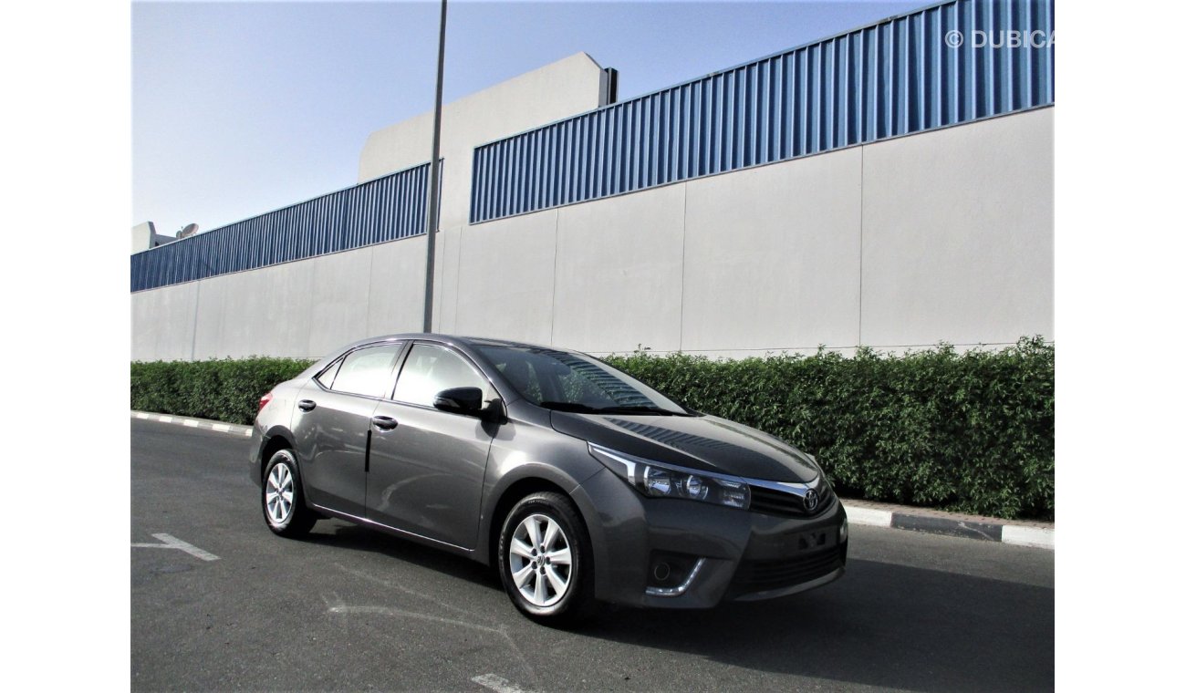 Toyota Corolla TOYOTA COROLLA 1.6 CC MODEL  SE 2014 GULF SPACE WITH ALLOY WHEELS , LEATHER SEAT