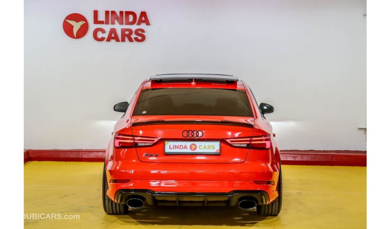 Audi RS3 Audi RS3 2017 GCC under Agency Warranty with Flexible Down-Payment.